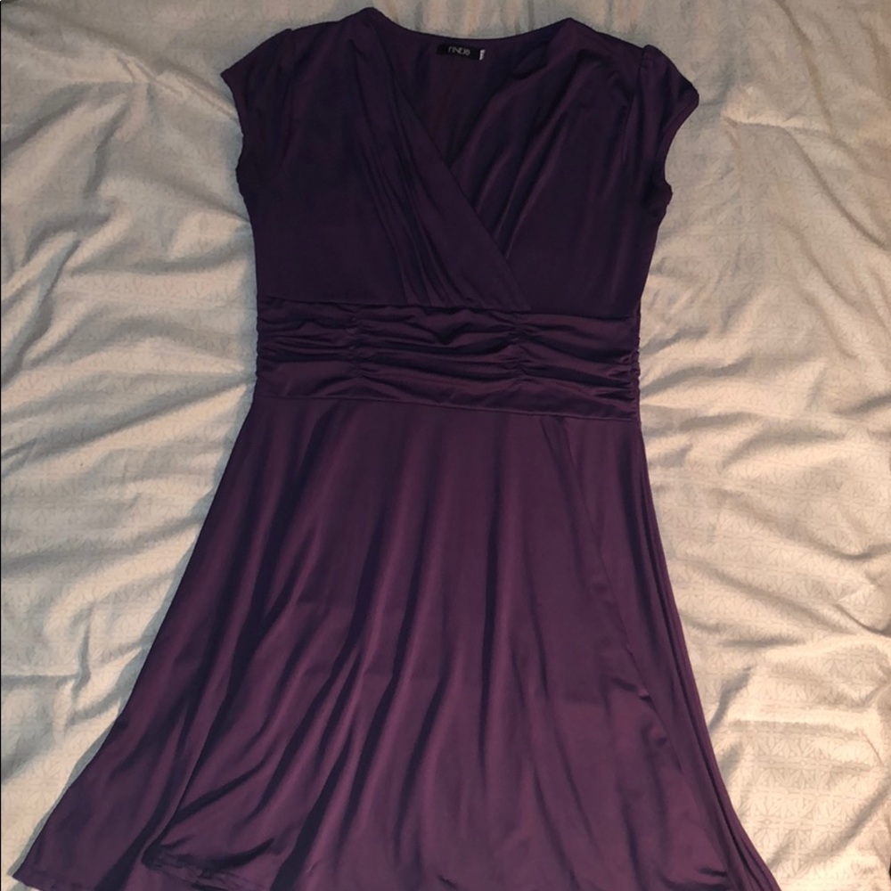 Purple dress